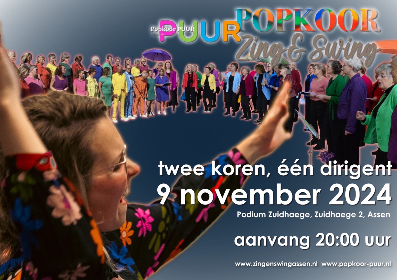 Concert samen met Popkoor Puur